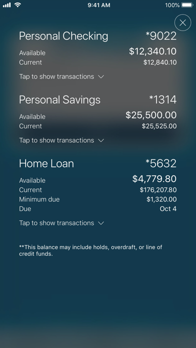 Capturas de pantalla de Azura Credit Union